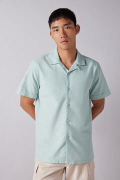 Springfield Camisa manga corta rústica estampado