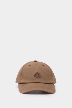 Springfield Gorra básica logo Springfield relieve beige