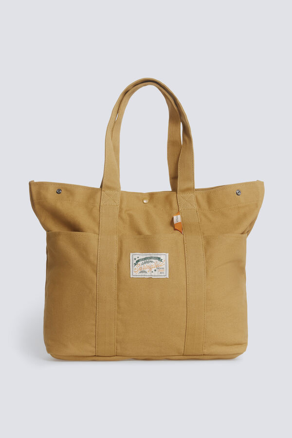 Springfield Bolsa de viaje de canvas beige