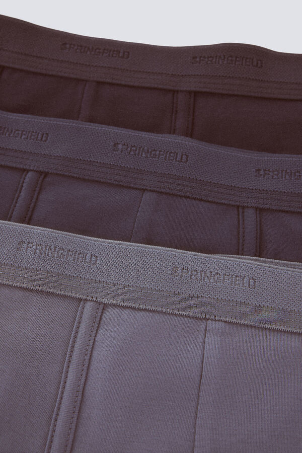 Springfield Pack 3 boxers b&aacute;sicos azulado