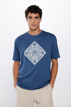 Springfield Playera bandana azul