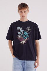 Springfield Camiseta rana azul