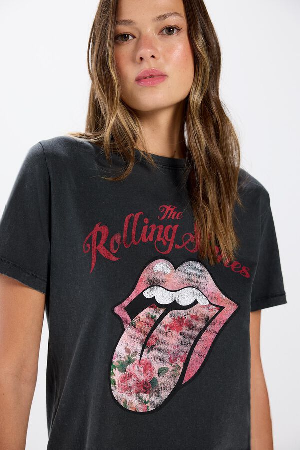 Springfield Playera "The Rolling Stones" gris