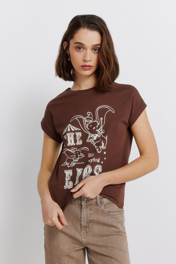 Springfield Playera de manga corta Disney estampado