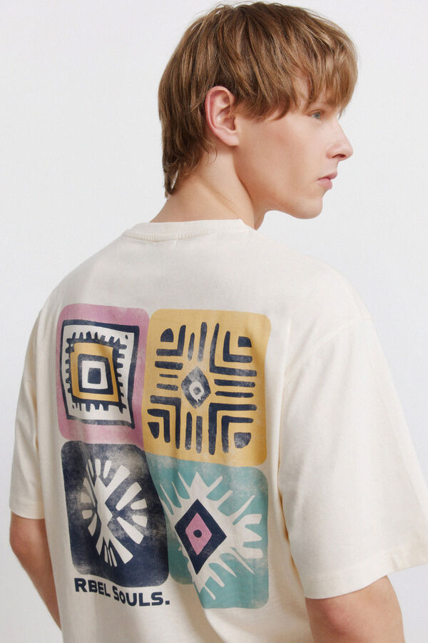 Springfield Playera Rbel soul blanco