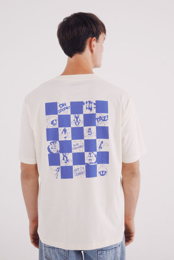 Springfield Camiseta Looney Tunes blanco