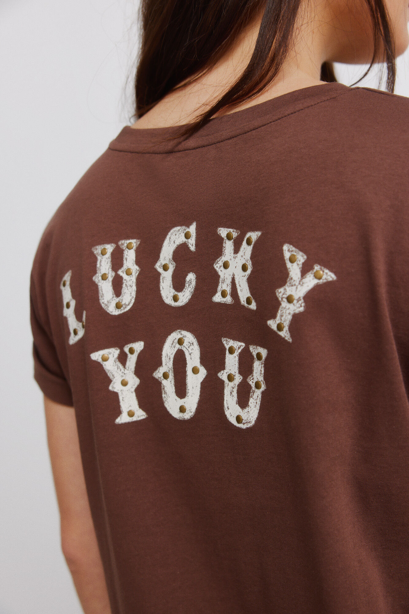 Springfield Playera de algod&oacute;n con estampado
