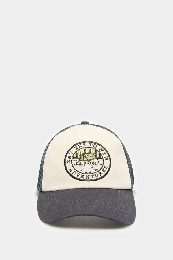 Springfield Gorra trucker acampada gris