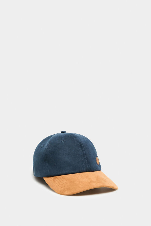 Springfield Gorra beisbolera bicolor azulado