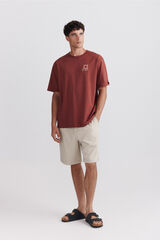 Springfield Playera tomorrow naranja