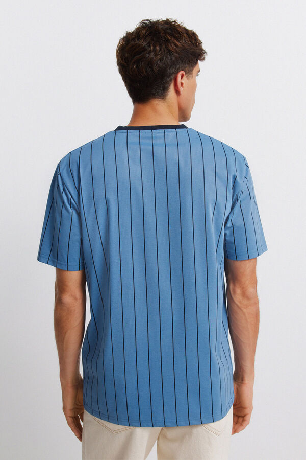 Springfield Playera de f&uacute;tbol Ohlal&aacute; azul