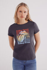 Springfield Playera "The Rolling Stones" gris