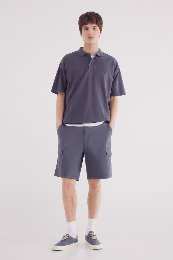 Springfield Bermuda cargo comfort fit azul indigo