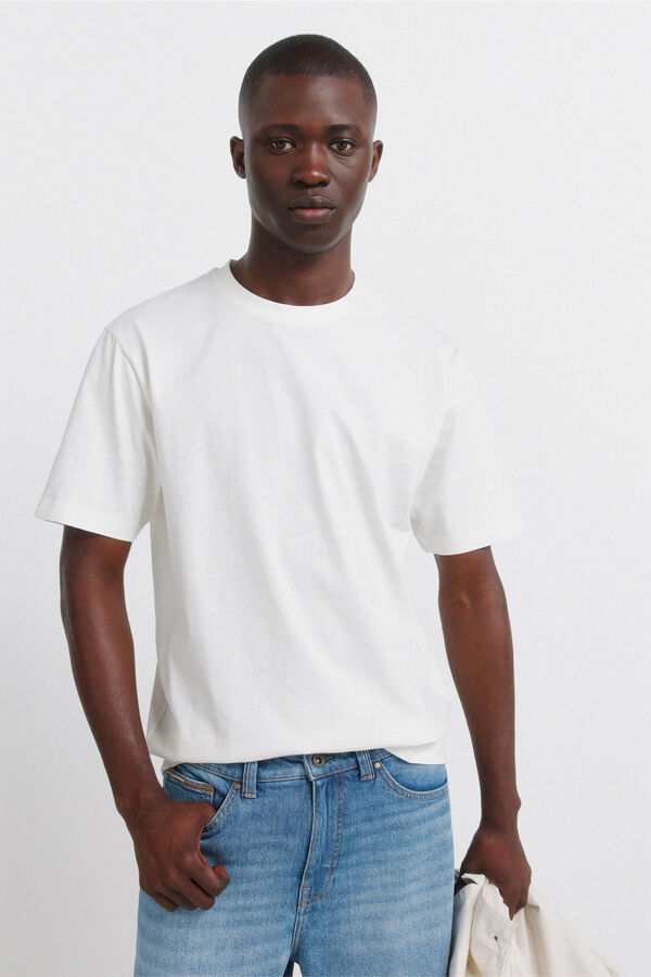 Springfield Playera b&aacute;sica marfil