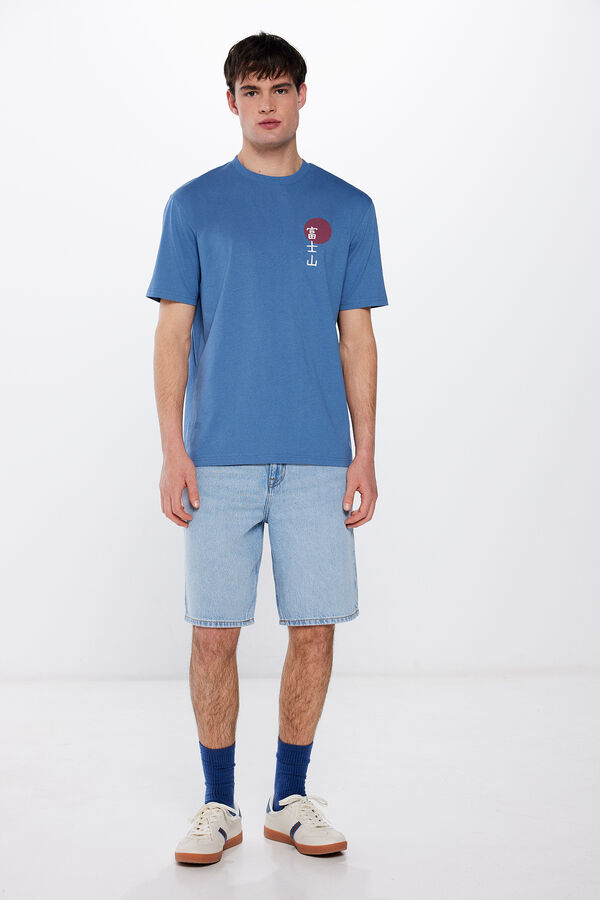 Springfield Playera fuji azul indigo