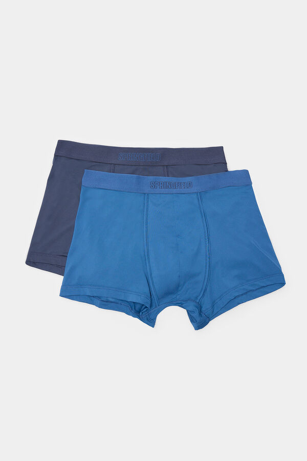 Springfield Pack 2 boxers microfibra azul