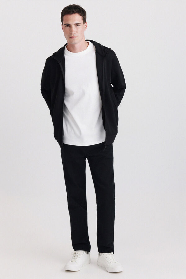Springfield Playera doble interlock natural