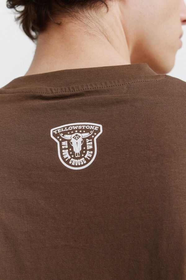 Springfield Playera Yellowstone caf&eacute;