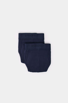 Springfield Pack 2 slips básicos azul