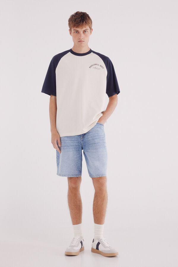 Springfield Camisa raglán de picketball blanco