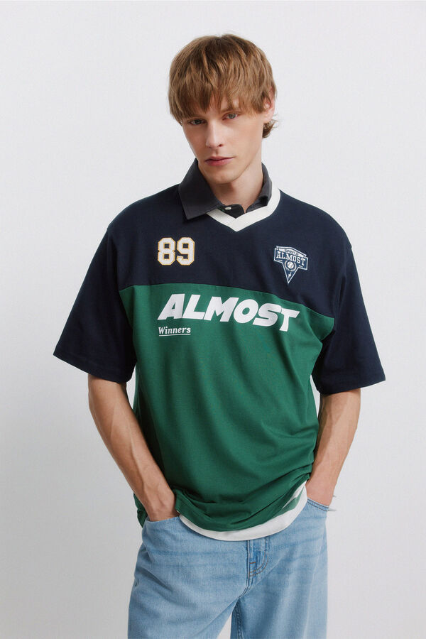 Springfield Playera block almost verde