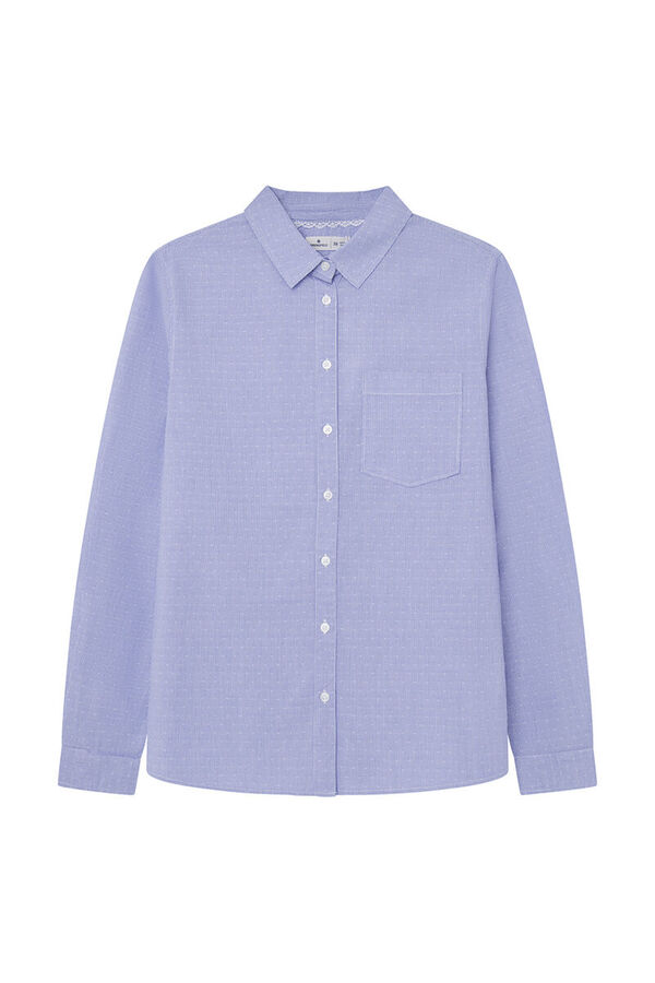 Springfield Camisa Dobby Rayas estampado
