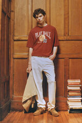 Springfield Camiseta play ball rojo