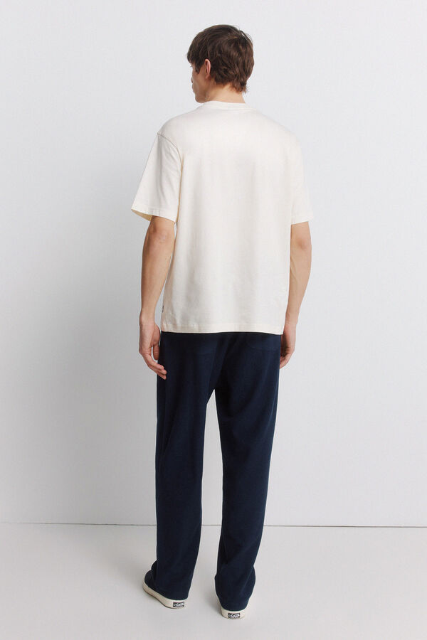 Springfield Pantal&oacute;n jogger recto azulado