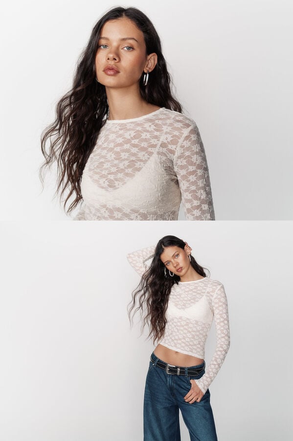 High Spirits Top Ashen beige