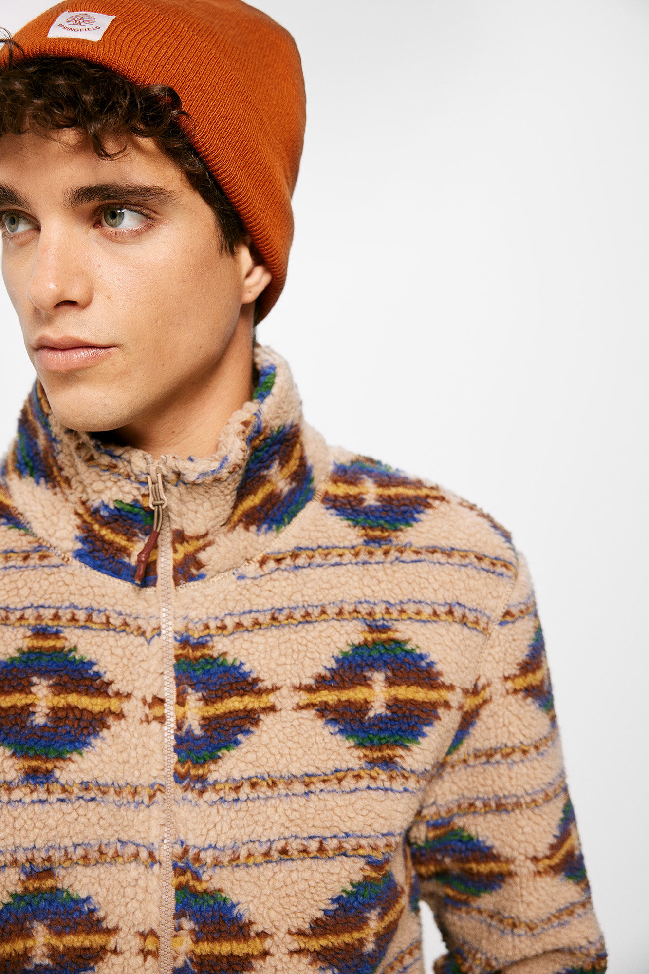 Sudadera borrego nativo Sudaderas para hombre WomenSecret MX