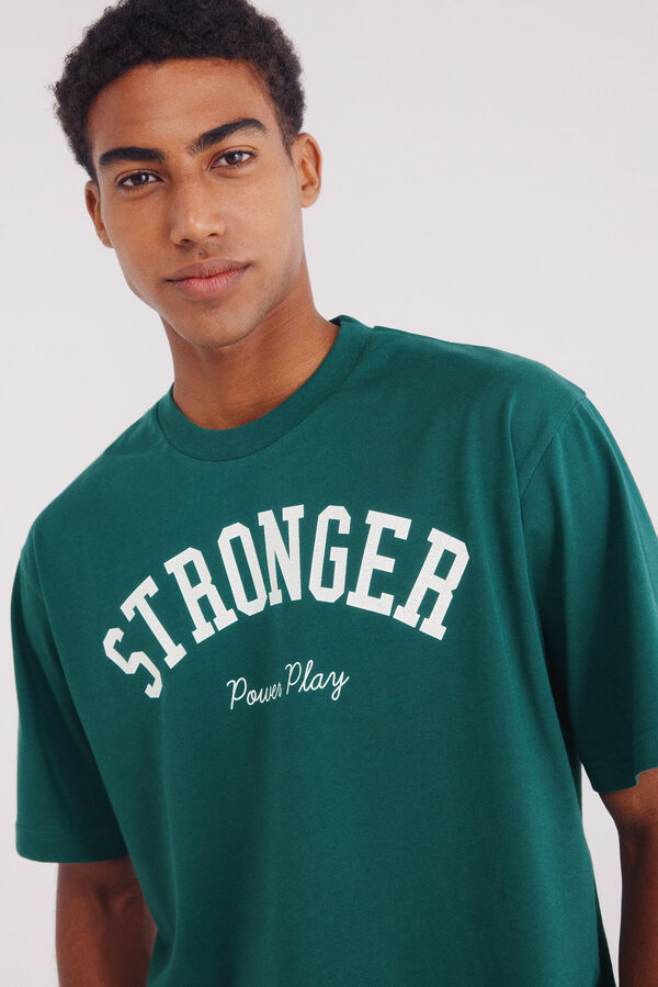 Springfield Playera más fuerte verde