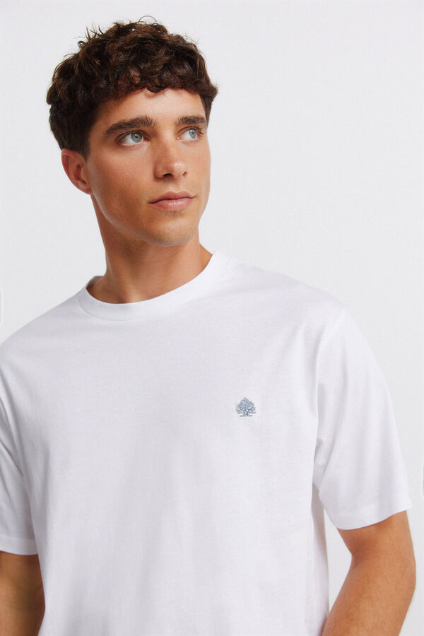 Springfield Playera b&aacute;sica logo Springfield natural