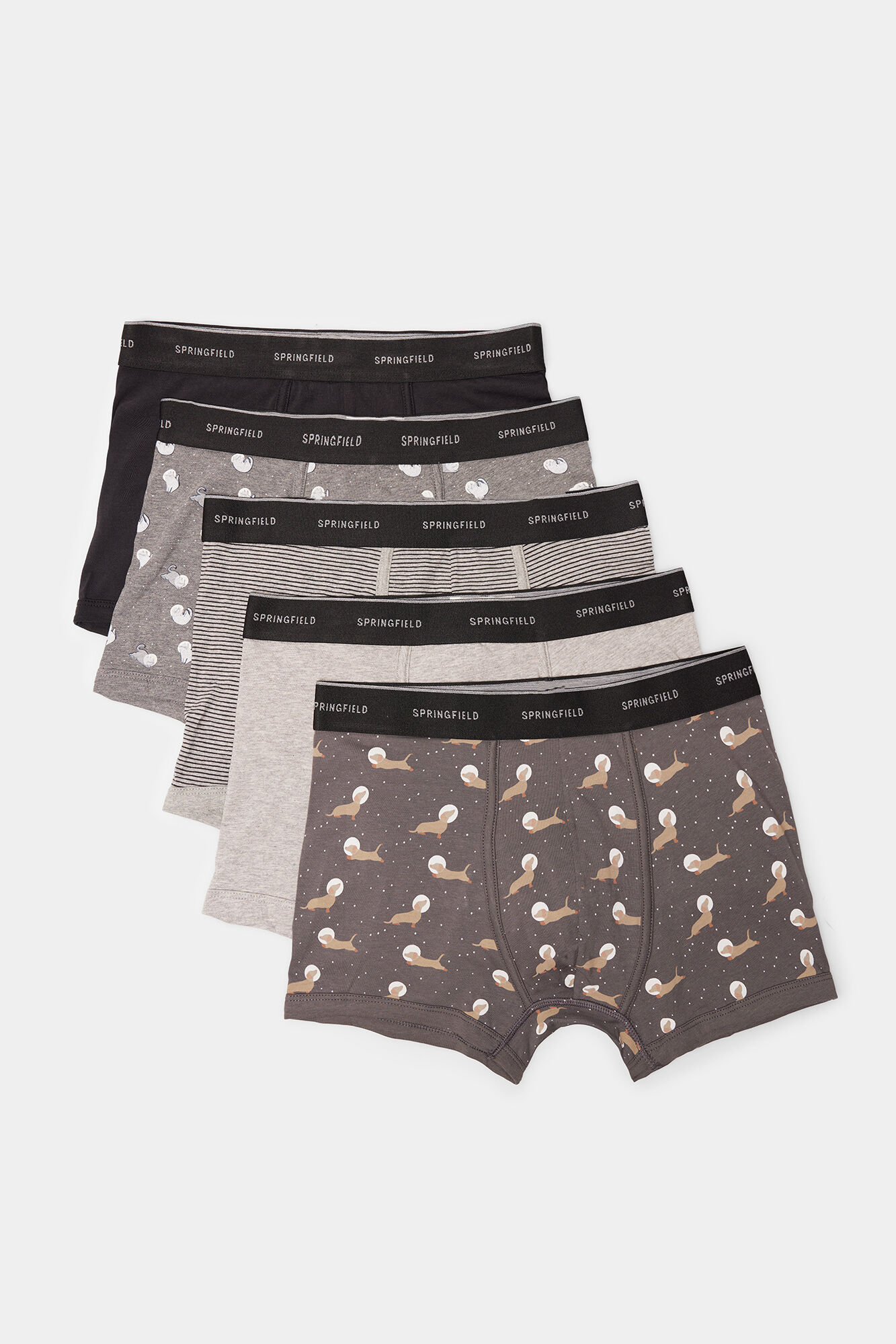 Pack 5 boxers Calzones de hombre WomenSecret MX