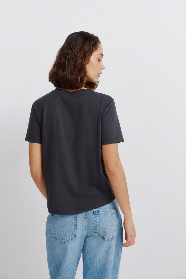 Springfield Playera de manga corta Disney gris