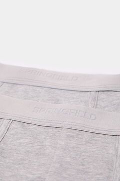 Springfield Pack 2 bóxers básicos gris
