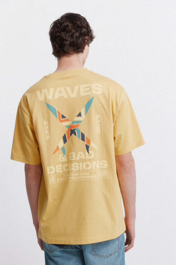 Springfield Playera waves amarillo