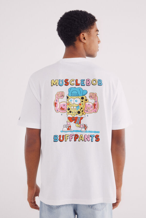 Springfield Camiseta Bob Esponja natural