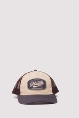 Springfield Gorra trucker parche frontal caf&eacute;