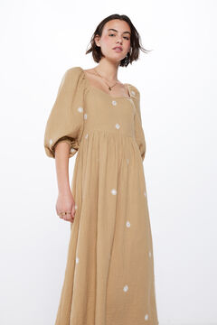 Springfield Vestido Earthy kaki