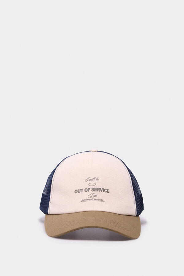 Springfield Gorra trucker texto kaki