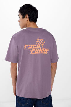 Springfield Playera race rules morado/lila