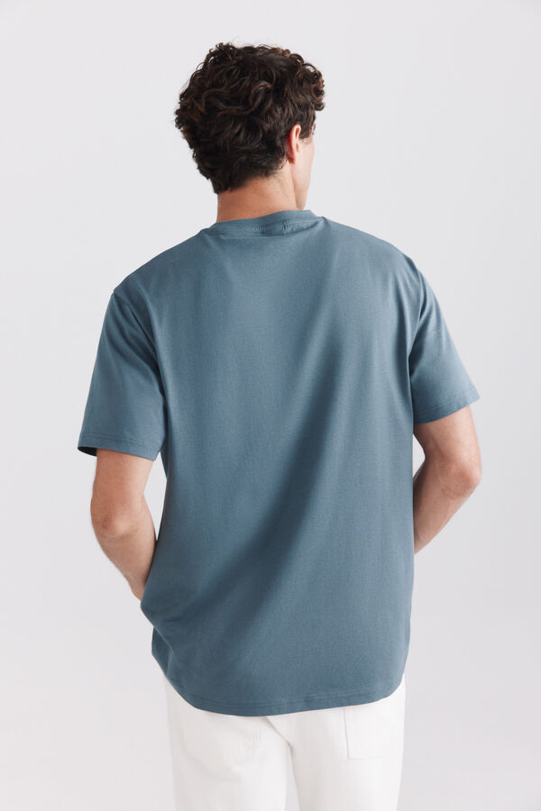 Springfield Playera b&aacute;sica logo Springfield azul