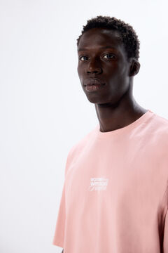 Springfield Playera irregular rosa