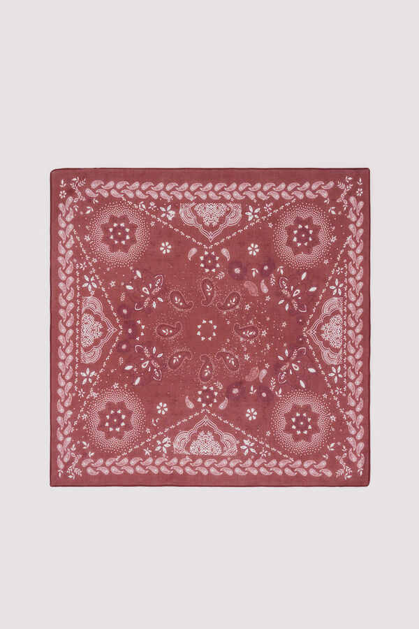 Springfield Pañuelo bandana paisley púrpura