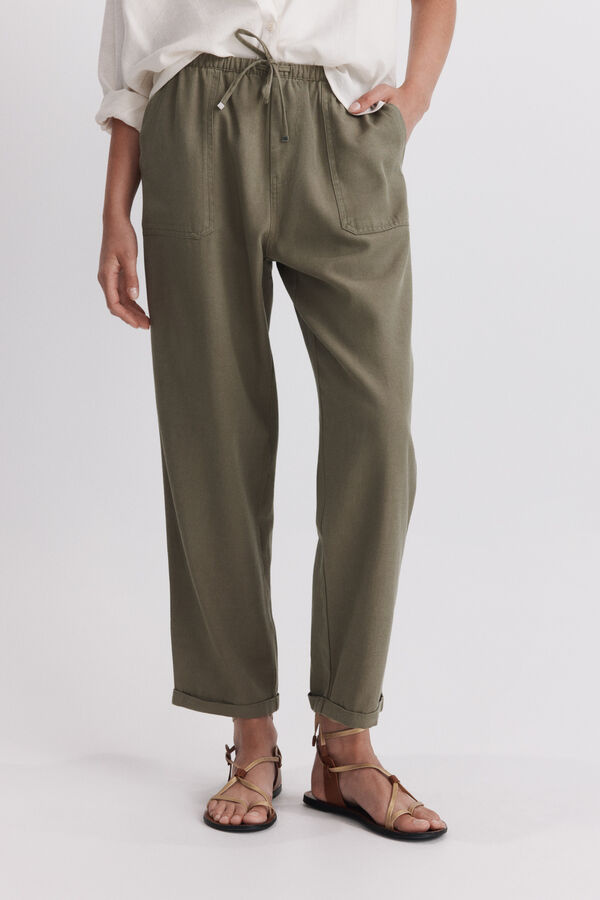Springfield Pantal&oacute;n jogger khaki