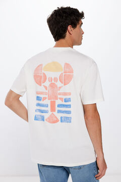 Springfield Playera langosta acuarela marfil