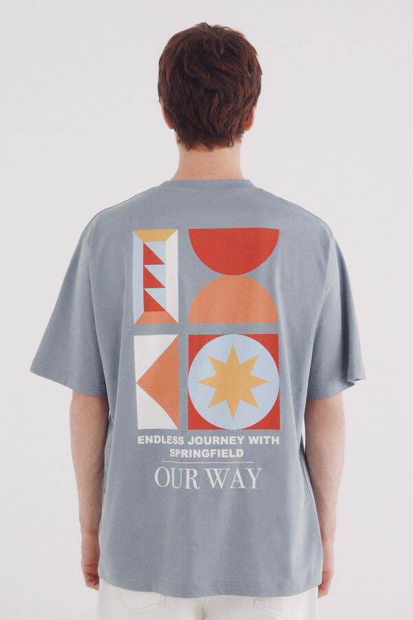 Springfield Camiseta our way azul