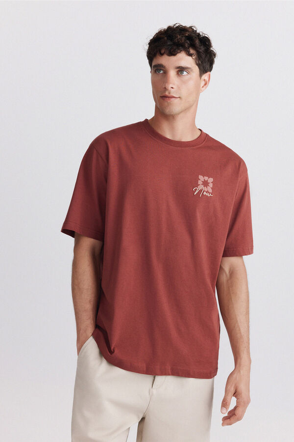 Springfield Playera tomorrow naranja