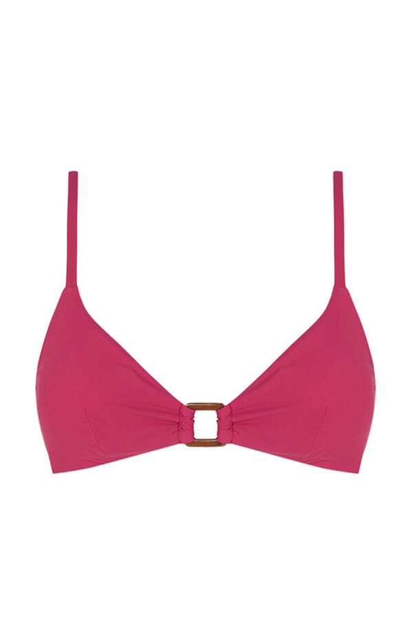 Womensecret Top bikini triangular rosa rosa