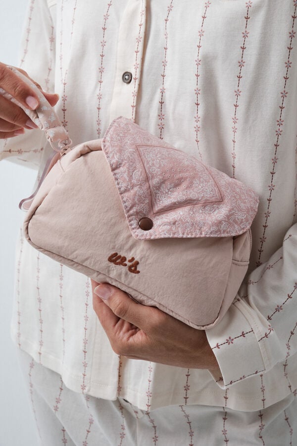 Women'secret Neceser peque&ntilde;o acolchado rosa rosa